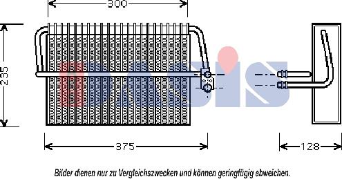 AKS Dasis 820254N - Évaporateur climatisation droxauto.com