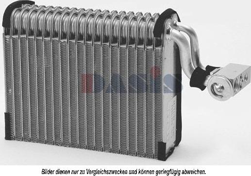 AKS Dasis 821220N - Évaporateur climatisation droxauto.com