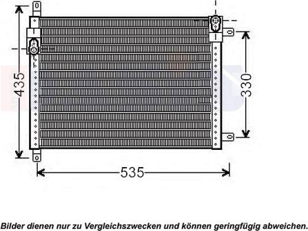 AKS Dasis 302002N - Condensateur, climatisation droxauto.com
