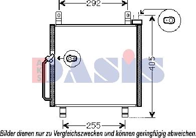 AKS Dasis 322024N - Condensateur, climatisation droxauto.com