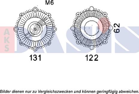 AKS Dasis 218079N - Embrayage, ventilateur de radiateur droxauto.com