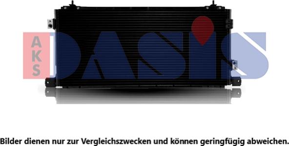AKS Dasis 212149N - Condensateur, climatisation droxauto.com