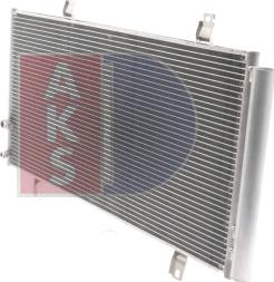AKS Dasis 212105N - Condensateur, climatisation droxauto.com