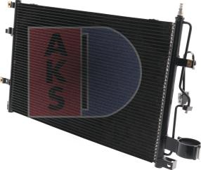 AKS Dasis 222005N - Condensateur, climatisation droxauto.com