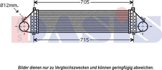 AKS Dasis 227005N - Intercooler, échangeur droxauto.com