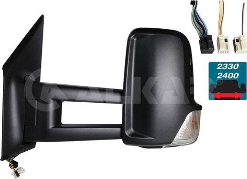 Alkar 9241021 - Rétroviseur extérieur droxauto.com