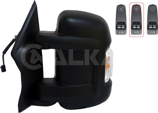 Alkar 9269922 - Rétroviseur extérieur droxauto.com