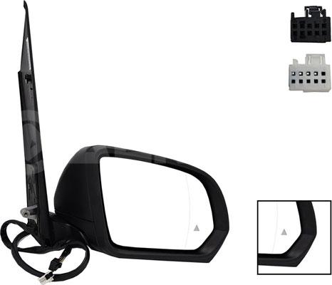 Alkar 9264711 - Rétroviseur extérieur droxauto.com