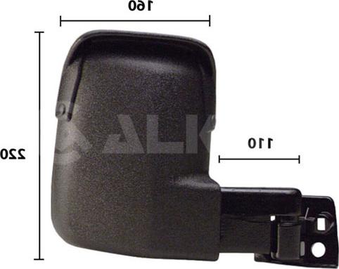Alkar 9266961 - Rétroviseur extérieur droxauto.com