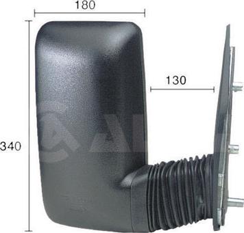 Alkar 9210977 - Rétroviseur extérieur droxauto.com
