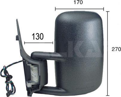 Alkar 9225966 - Rétroviseur extérieur droxauto.com