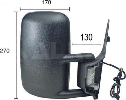 Alkar 9226966 - Rétroviseur extérieur droxauto.com