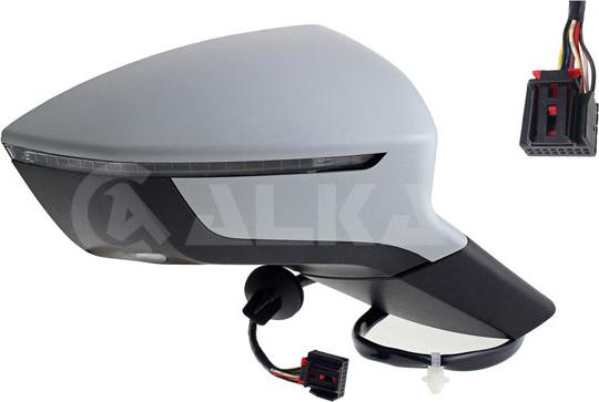 Alkar 6144094 - Rétroviseur extérieur droxauto.com