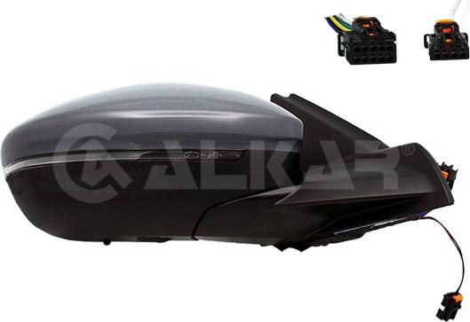 Alkar 6144312 - Rétroviseur extérieur droxauto.com