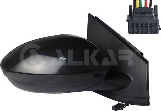 Alkar 6144207 - Rétroviseur extérieur droxauto.com