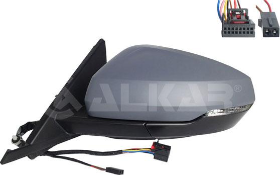 Alkar 6145744 - Rétroviseur extérieur droxauto.com