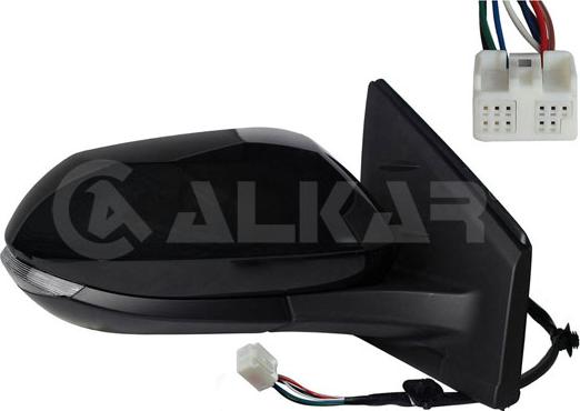 Alkar 6146078 - Rétroviseur extérieur droxauto.com