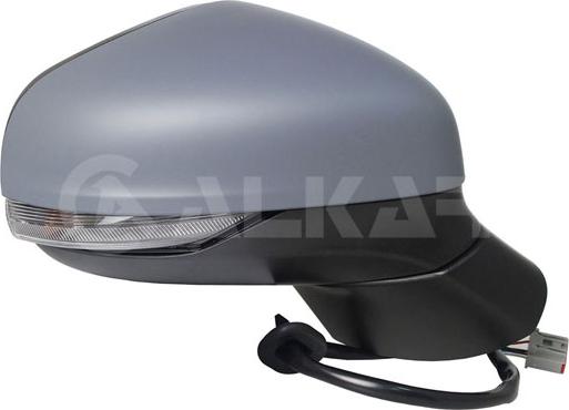 Alkar 6140743 - Rétroviseur extérieur droxauto.com