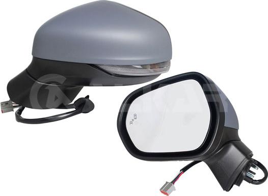 Alkar 6141743 - Rétroviseur extérieur droxauto.com