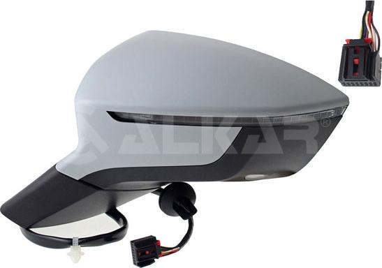 Alkar 6143094 - Rétroviseur extérieur droxauto.com