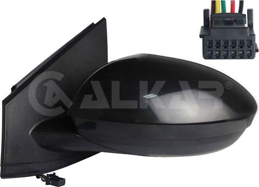Alkar 6143207 - Rétroviseur extérieur droxauto.com