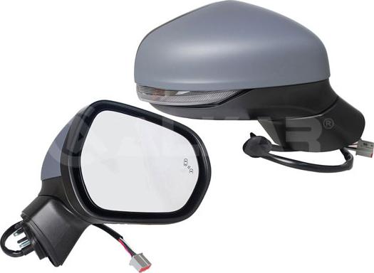Alkar 6142743 - Rétroviseur extérieur droxauto.com
