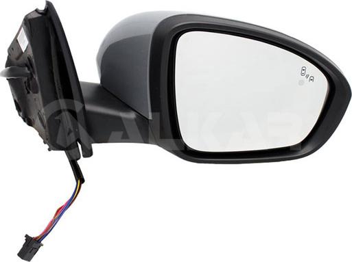 Alkar 6152237 - Rétroviseur extérieur droxauto.com