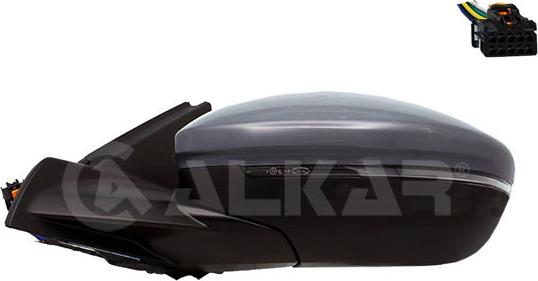 Alkar 6139312 - Rétroviseur extérieur droxauto.com