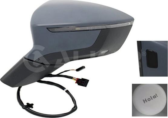 Alkar 6135094 - Rétroviseur extérieur droxauto.com