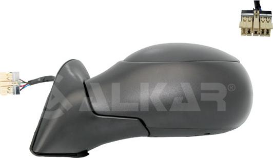 Alkar 6125364 - Rétroviseur extérieur droxauto.com