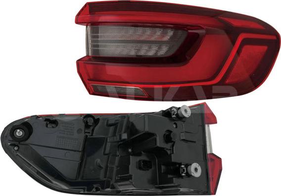 Alkar 2016831 - Feu arrière droxauto.com