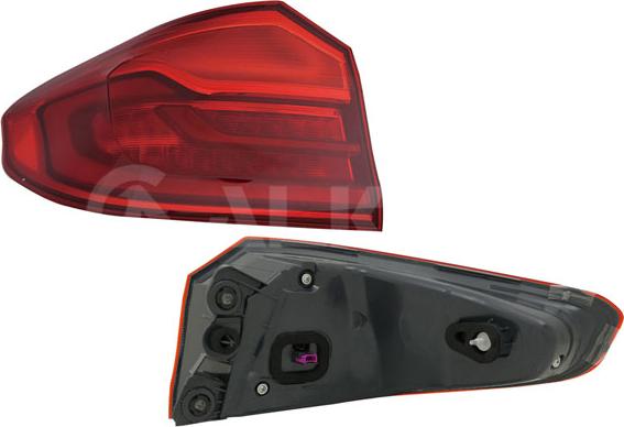 Alkar 2031845 - Feu arrière droxauto.com