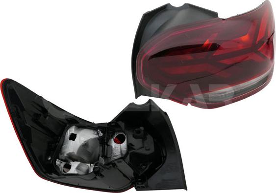 Alkar 2258721 - Feu arrière droxauto.com