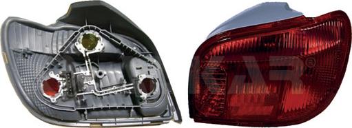 Alkar 2232268 - Feu arrière droxauto.com