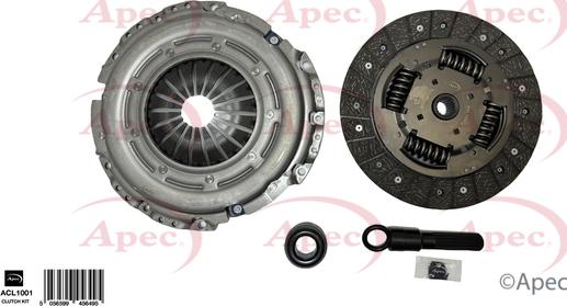 APEC ACL1001 - Kit d'embrayage droxauto.com