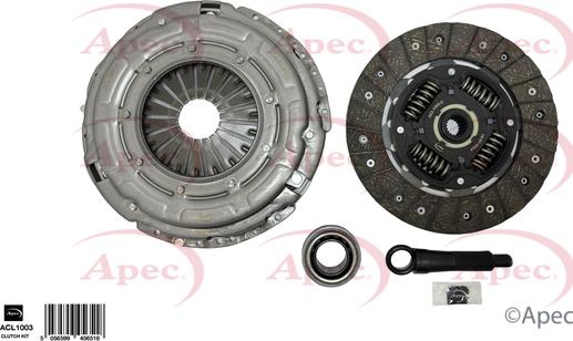 APEC ACL1003 - Kit d'embrayage droxauto.com