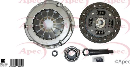 APEC ACL1033 - Kit d'embrayage droxauto.com