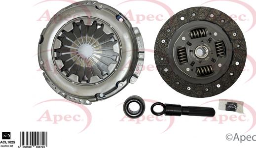 APEC ACL1025 - Kit d'embrayage droxauto.com