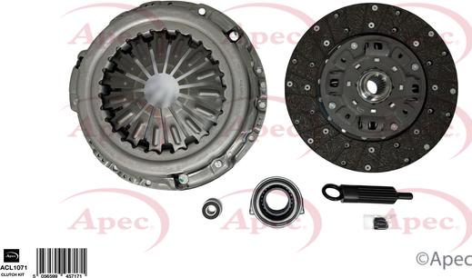 APEC ACL1071 - Kit d'embrayage droxauto.com