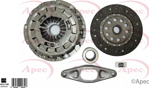 APEC ACL1190 - Kit d'embrayage droxauto.com