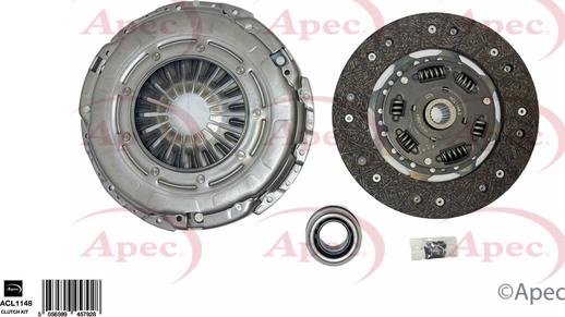 APEC ACL1148 - Kit d'embrayage droxauto.com