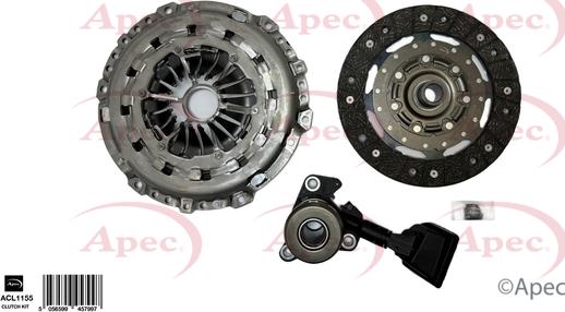 APEC ACL1155 - Kit d'embrayage droxauto.com