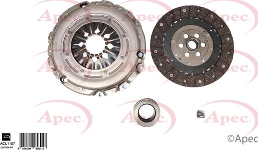 APEC ACL1157 - Kit d'embrayage droxauto.com