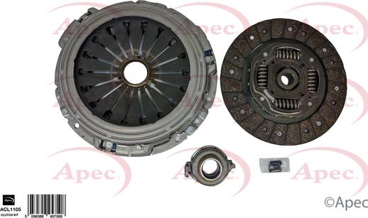 APEC ACL1105 - Kit d'embrayage droxauto.com