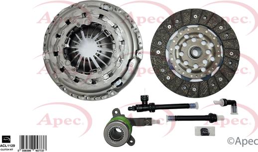 APEC ACL1129 - Kit d'embrayage droxauto.com
