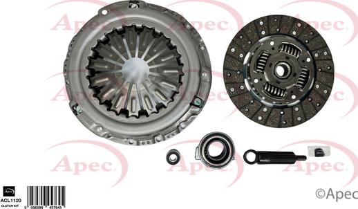 APEC ACL1120 - Kit d'embrayage droxauto.com