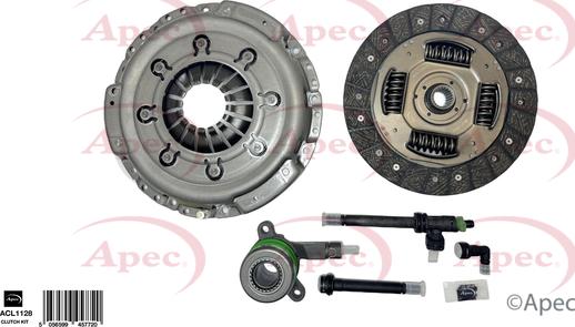 APEC ACL1128 - Kit d'embrayage droxauto.com
