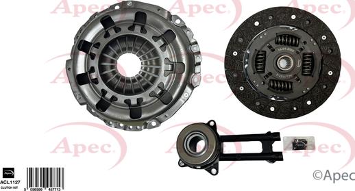 APEC ACL1127 - Kit d'embrayage droxauto.com