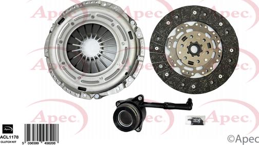 APEC ACL1178 - Kit d'embrayage droxauto.com