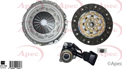 APEC ACL1209 - Kit d'embrayage droxauto.com